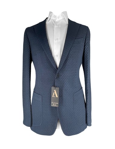 AE-MARZOTTO EMBOSSED/PINDOT NAVY