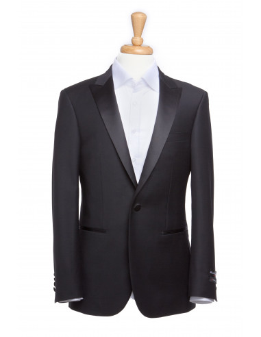 WOOL & CASHMERE - TUXEDO BLACK