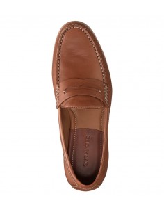 SADLER Penny loafer Cognac Sheepskin